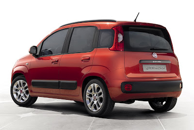 New Fiat Panda 2012 side view