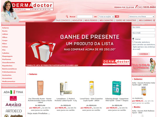 Big Solutions e o desenvolvimento da Loja Virtual para a Dermadoctor