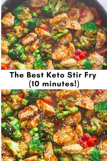 The Best Keto Stir Fry (10 minutes!)