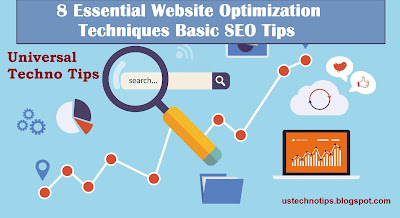 8 Essential Website Optimization Techniques Basic SEO Tips, 1. Title Tag: The title tag is the most capable on location SEO strategy you have, so utilize it imaginatively! What you put in the title tag should just be a certain something, the correct watchword you utilized for the site page that you are attempting to advance. Each and every page ought to have it's own particular title tag.