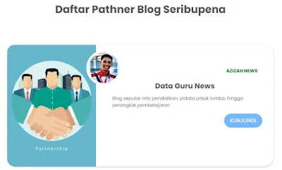 Contoh blog partner model 7 seribu pena