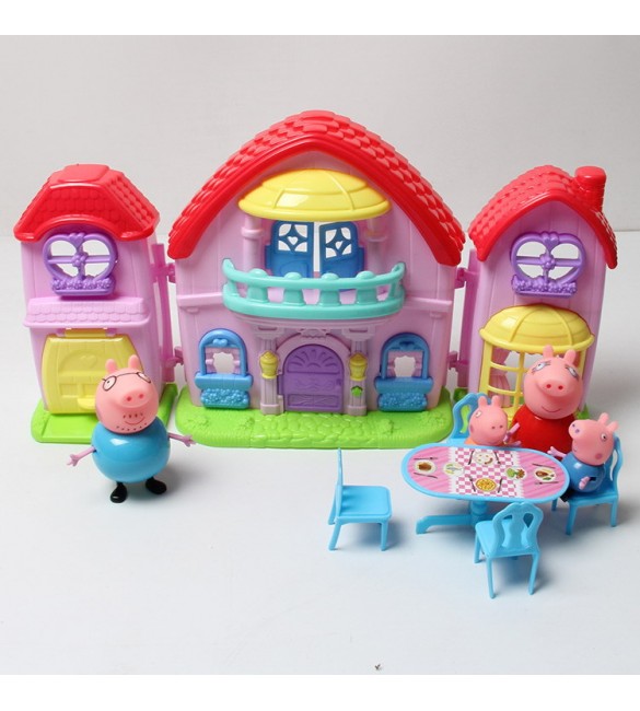 Mainan Anak - Peppa Pig Beautiful Villa Toy Set