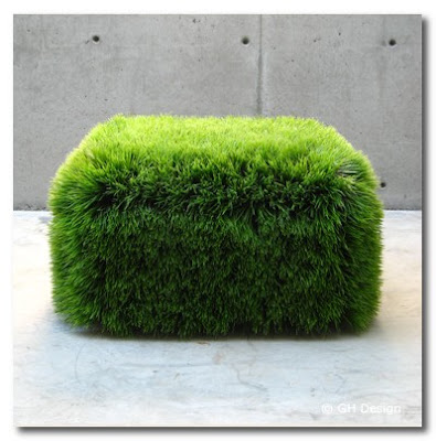 grass garden seat gh design