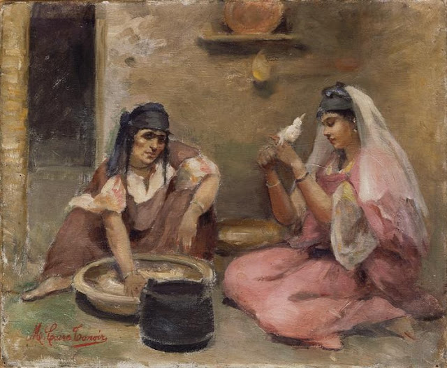 Fileuses Algériennes. 1900 - Marie Caire Tonoir