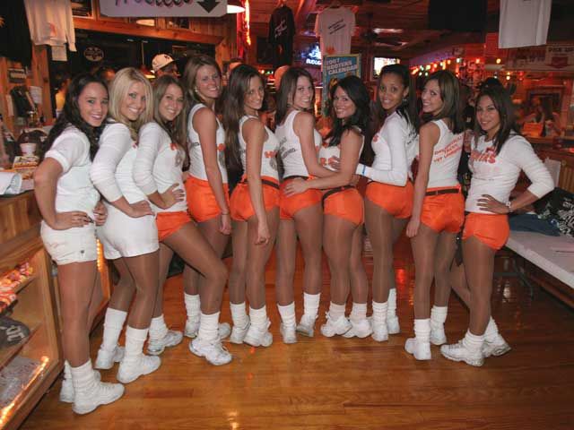 The Hooters Casino in Las Vegas has a classic Hooters restaurant inside