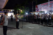 Kapolres Tana Toraja Pimpin Apel Gabungan TNI - Polri Bersama Satpol PP dan Kesbangpol Tana Toraja