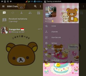 BBM MOD Tema Rilakkamu v3.3.0.16 APK Versi Terbaru