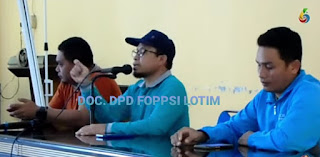 FOPPSI Gelar Audiensi Dengan Kadis Dikbud Lombok Timur