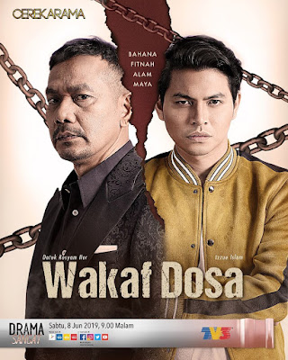 Wakaf Dosa, Telefilem, Telemovie, Telefilem Wakaf Dosa, Telemovie Wakaf Dosa, Sinopsis Telemovie Wakaf Dosa, Poster Telefilem Wakaf Dosa, Cast, Pelakon Telemovie Wakaf Dosa, Dato Rosyam Nor, Izzue Islam, Farahdhiya, Sweet Qismina,