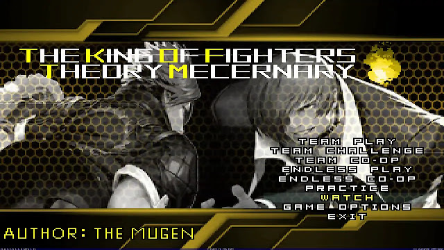 Download The King Of Fighters Theory Mercenary Yellow Version