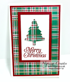 Nigezza Creates Using Stampin' Up! Wrapped In Plaid