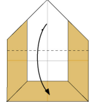 Step 6: Fold in the dotted line