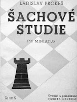 Libro de ajedrez Sachove Studie de Ladislav Prokes