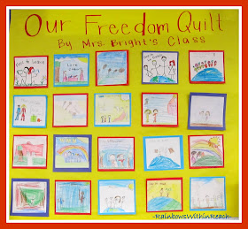photo of: "Our Freedom Quilt" via RainbowsWithinReach Quilt RoundUP 
