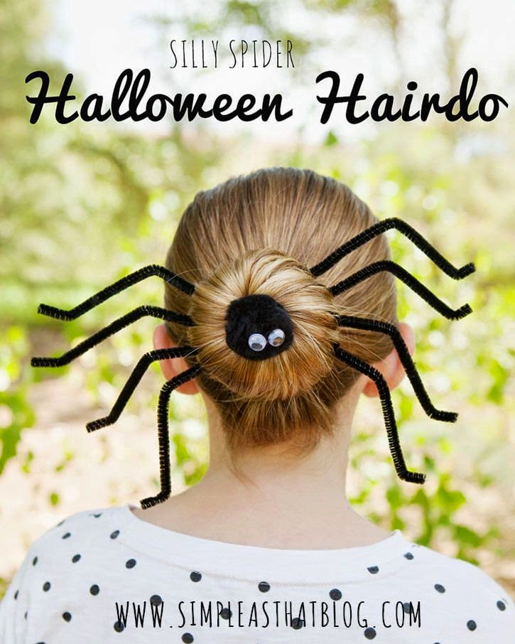  Silly Spider Hairdo!