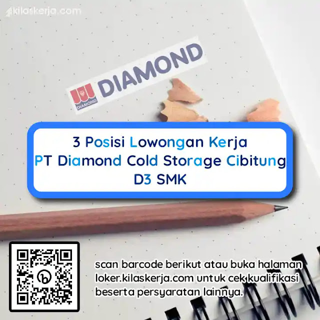 lowongan kerja pt diamond cold storage