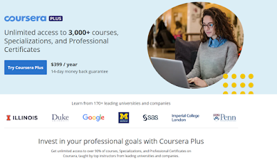 Coursera Plus - best way to take Coursera Courses