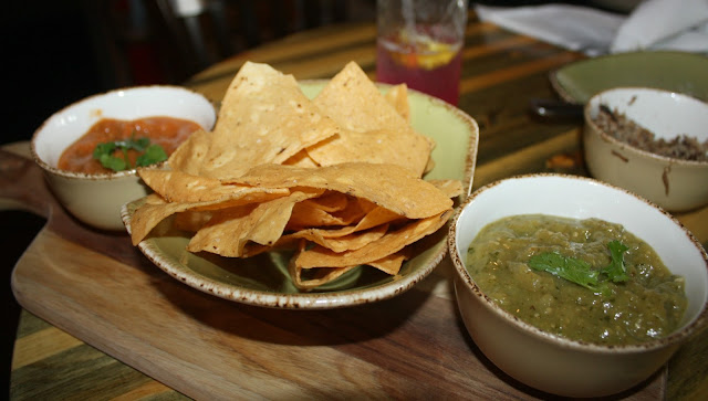 Fresh chips and salsa at Punch Bowl Social