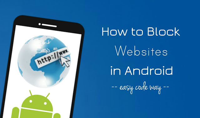 Block websites in Android