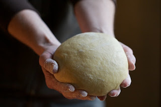 Eba is made with cassava flour known as Garri in Ghana