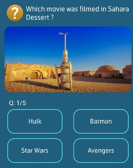 Which movie was filmed in Sahara Desert?