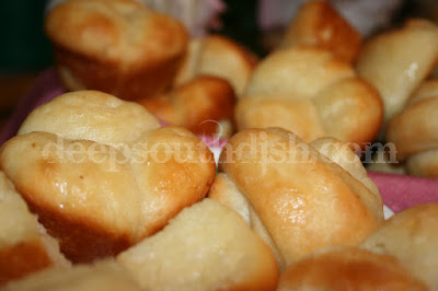 Mama's favorite cloverleaf and crescent holiday yeast roll remains my favorite recipe too, even after all of these years. These are truly the original old fashioned yeast roll - tender, light and perfect.