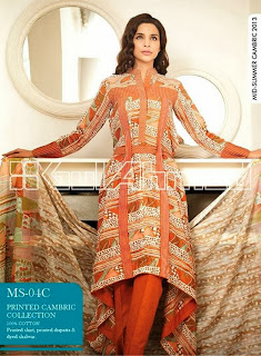 Gul Ahmed Mid Summer Cambric Collection 2013