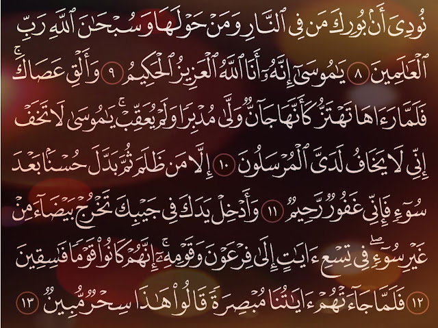 شرح وتفسير سورة النمل surah An-Naml ( من الآية 1 إلى ألاية 16 )