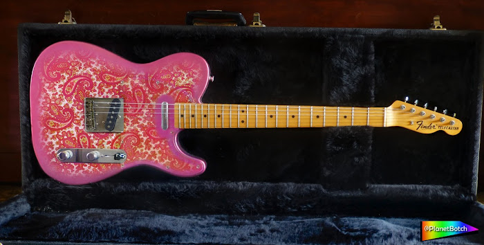 1960s Paisley pink Telecaster