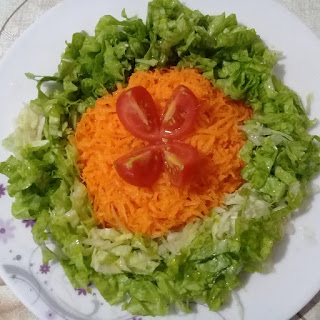 Kuş Yuvası Salatası Tarifî