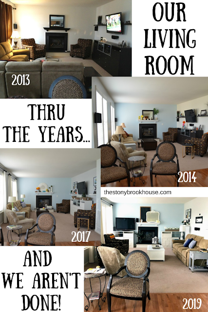Our Living Room Through The Years