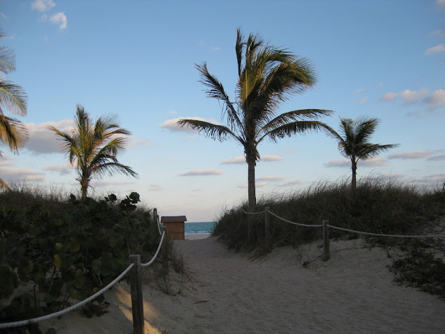 Miami Beach - Zugang zum Strand