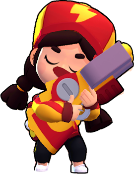 JESSIE brawler brawl stars,gadget ,star power gem grab showdown ,brawl  ball ,hiest,bounty