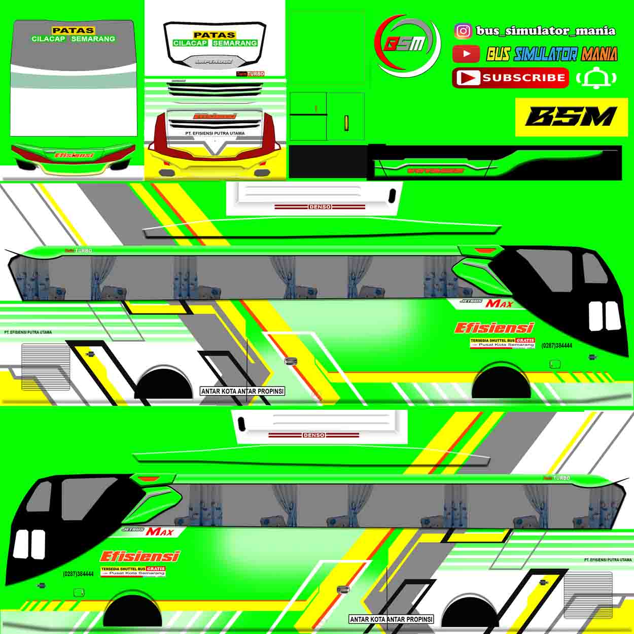 livery bus simulator efisiensi