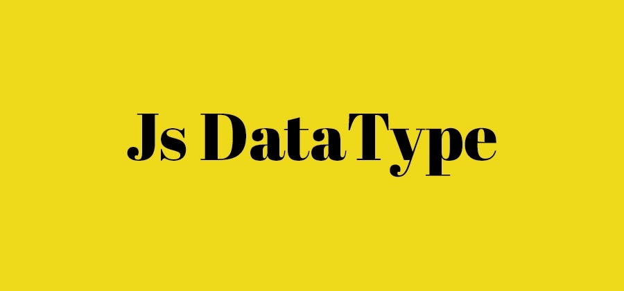 Data Type in Java Script