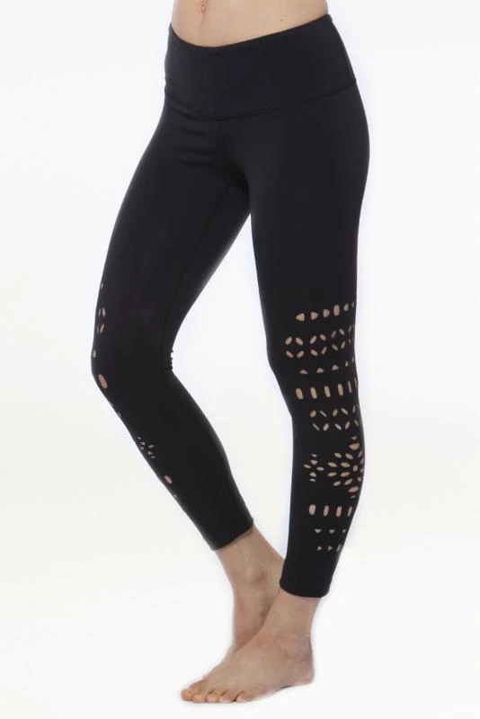 KiraGrace's Warrior Laser-Cut Leggings