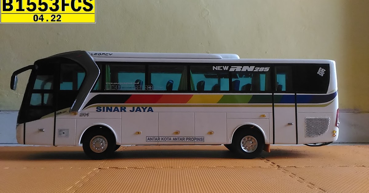 BIS A GEO: MINIATUR BIS : SINAR JAYA - ALL NEW LEGACY SKY