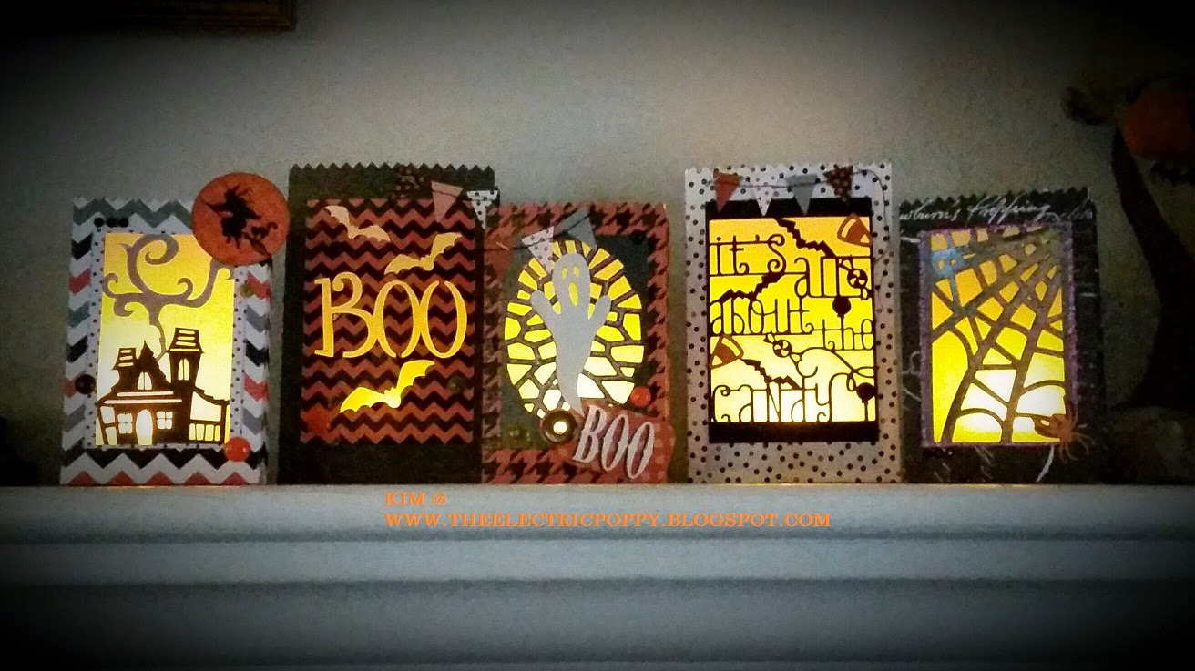 The Electric Poppy: My Cricut Craft Room Blog Hop - HALLOWEEN HOME DECOR