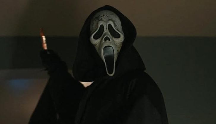 Ghostface ataca no filme 'Pânico VI'