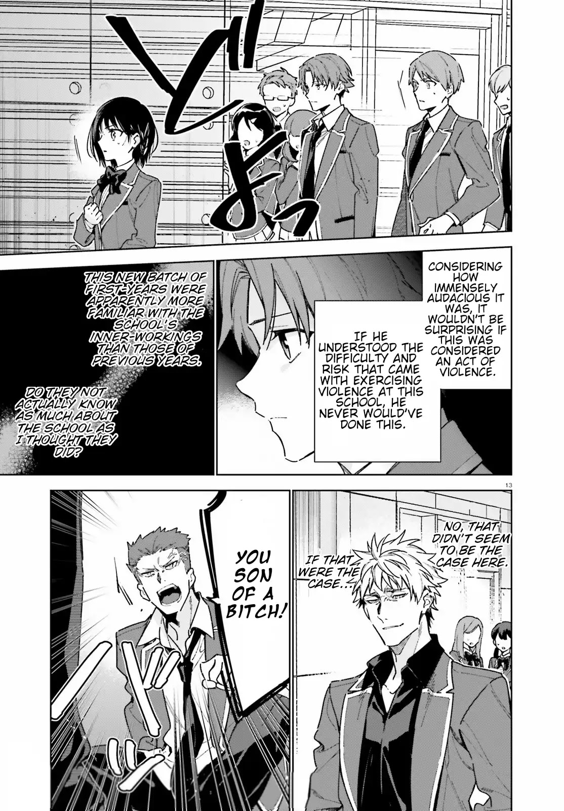 Classroom of the Elite, Chapter 3 - Classroom of the Elite Manga Online