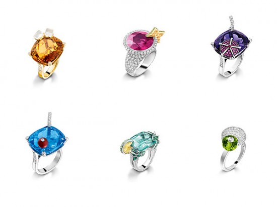 Colorful & Stylish Diamond Ring Designs & Pictures