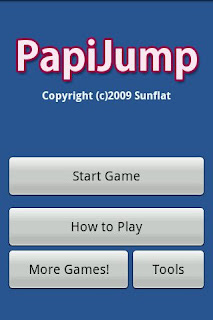 PapiJump pour téléphone Android