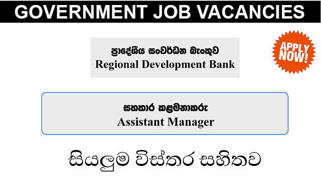 Regional Development Bank /Job 2024