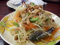 Papaya Salad with Crab