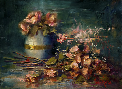 Oil Paintings Of Roses 