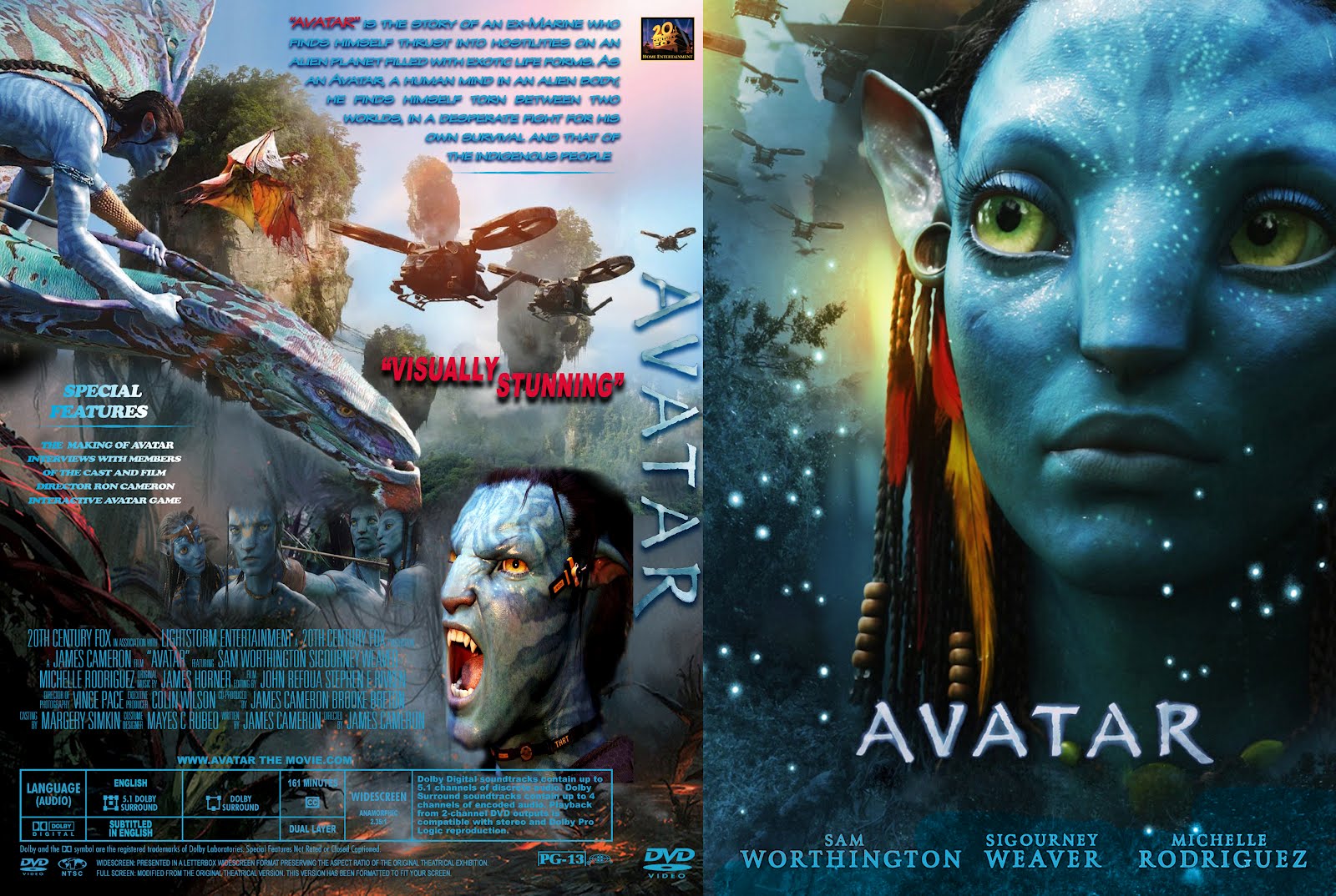 Avatar Dvd Front Cover