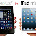 Apple's iPad Mini Versus Google's Nexus 7