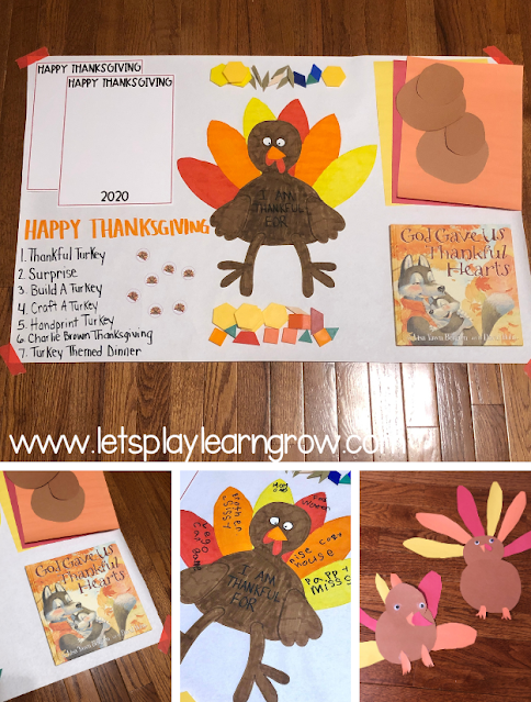 Thanksgiving Activity Mats for Kids