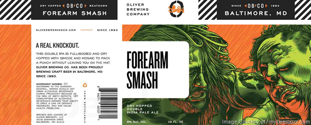 Oliver Brewing - Forearm Smash DIPA Cans