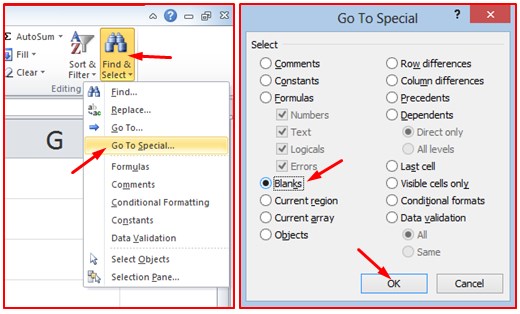 Cara Mengisi Cell Yang Kosong Di Excel Dengan 0